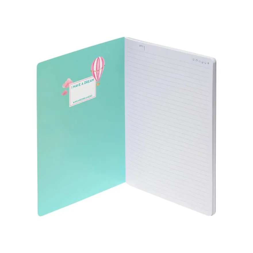 Legami - Carnet de notes - B5 - 100 pages - ligné - air balloon