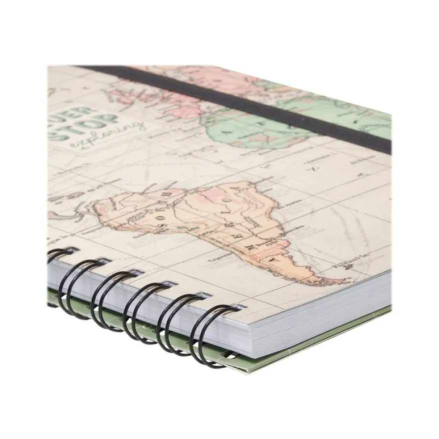 Legami - Carnet de notes spiralé A5 - travel