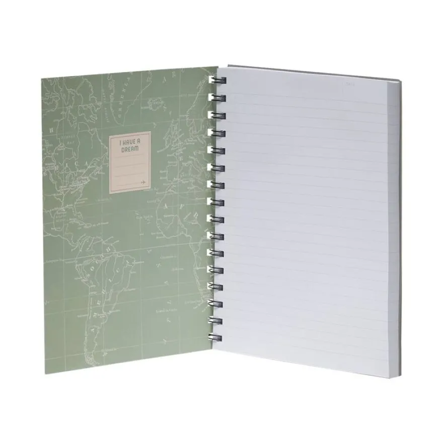 Legami - Carnet de notes spiralé A5 - travel