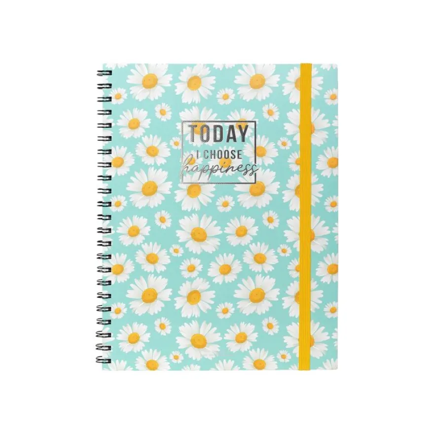 Legami - Carnet notebook 3-en-1 - A4 maxi - daisy