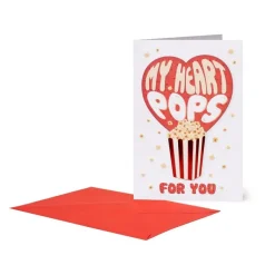 Legami - Carte de voeux Popcorn