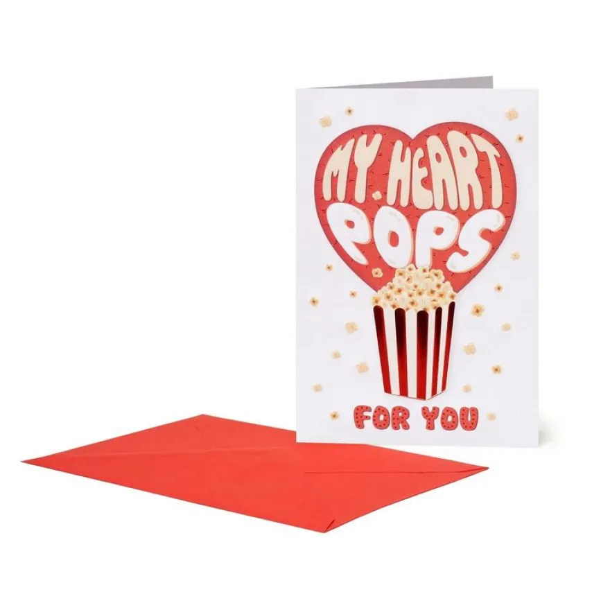 Legami - Carte de voeux Popcorn