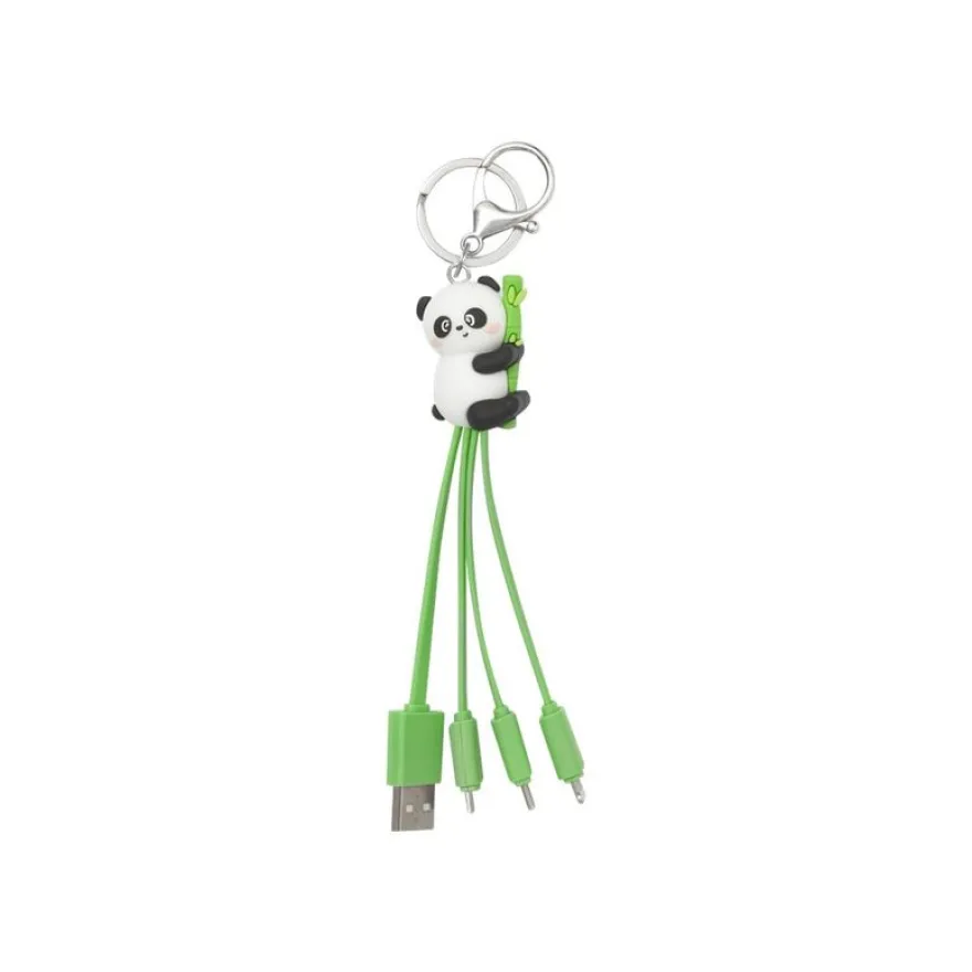 Legami - Câble de recharge multiples - motif panda