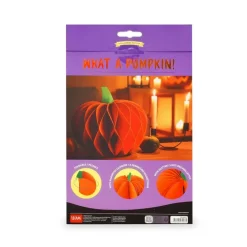 Legami - Citrouille d’Halloween pliable en papier - What a Pumpkin