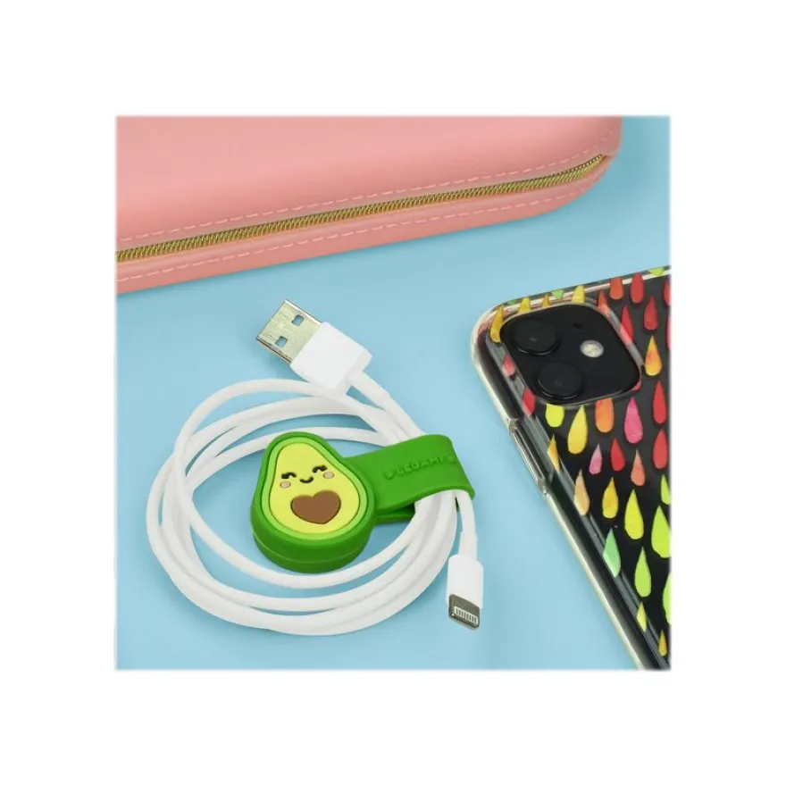 Legami - Clip magnétique pour casque, câbles - motif avocat