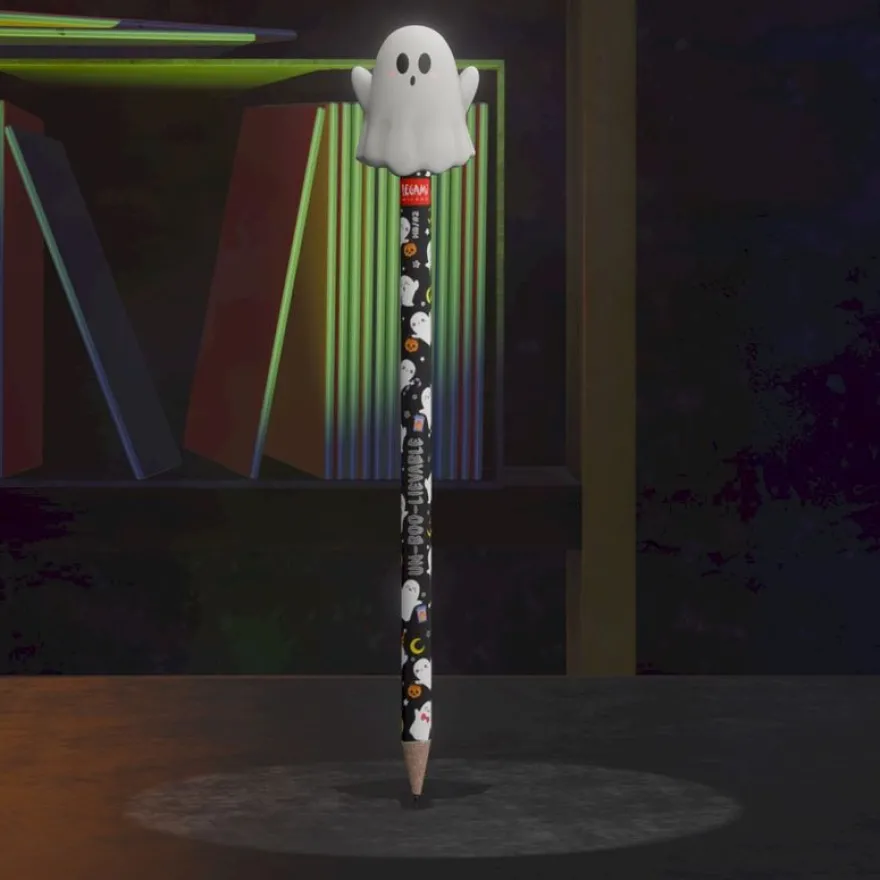 Legami - Crayon à papier - Halloween - Ghost - avec Gomme - Senteur vanille