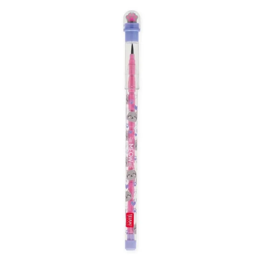Legami - Crayon empilable avec gomme Kitty