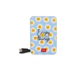 Legami - Daisy 5000mAh : Batterie portable rechargeable et compacte
