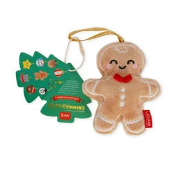 Legami - Décoration de Noël en peluche - Gingerbread