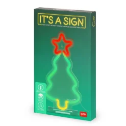 Legami - Enseigne lumineuse LED à effet néon - Xmas tree - Noël