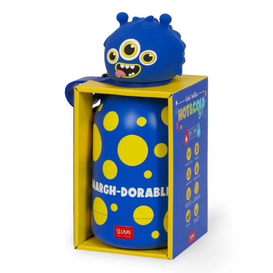 Legami – Gourde isotherme pour enfant – Modèle Monster