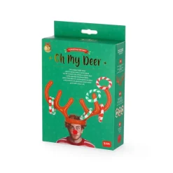 Legami - Jeu de lancer des anneaux gonflable - Reindeer - Noël