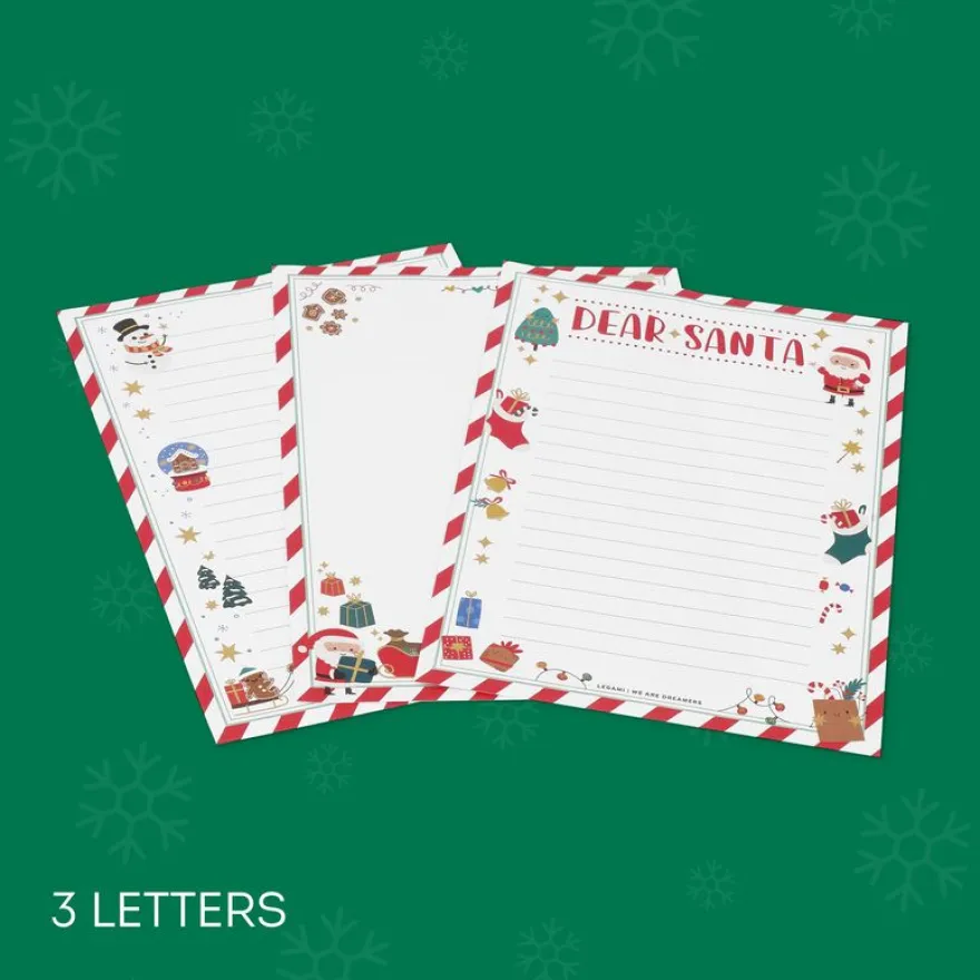 Legami - Kit pour lettre au père Noël