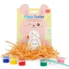 Legami – Kit Œuf de Pâques à Décorer – Hoppy Easter – Activité Créative Spéciale Pâques