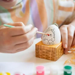 Legami – Kit Œuf de Pâques à Décorer – Hoppy Easter – Activité Créative Spéciale Pâques