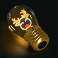 Legami - Lampe de table en forme d’ampoule - Reindeer - Noël