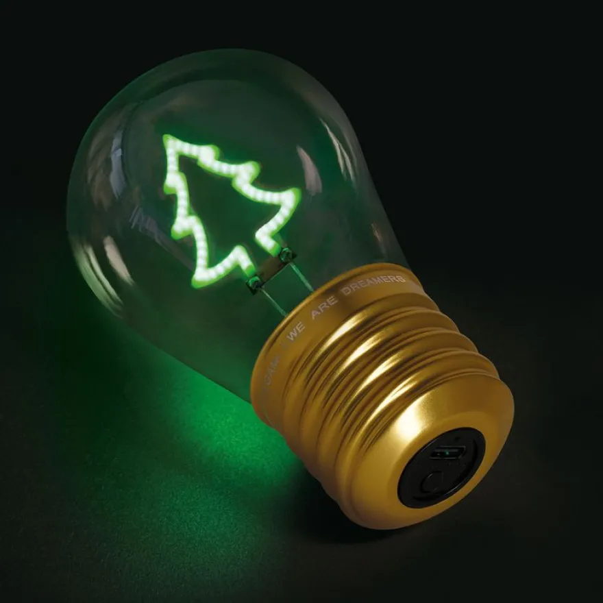 Legami - Lampe de table en forme d’ampoule xmas tree