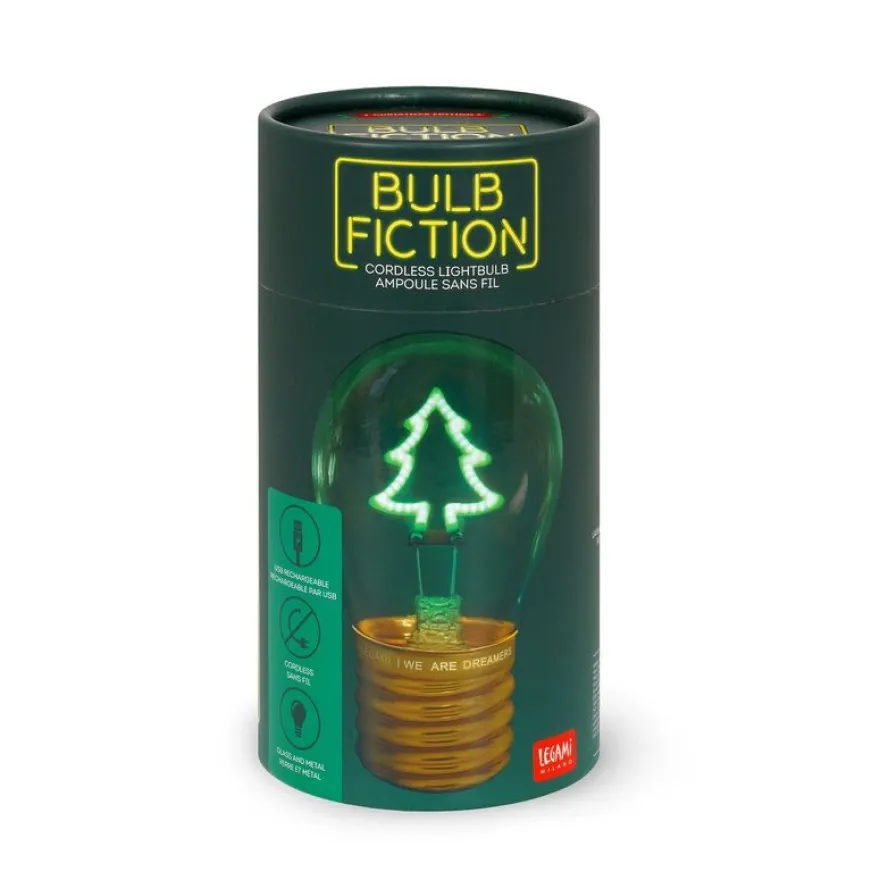 Legami - Lampe de table en forme d’ampoule xmas tree