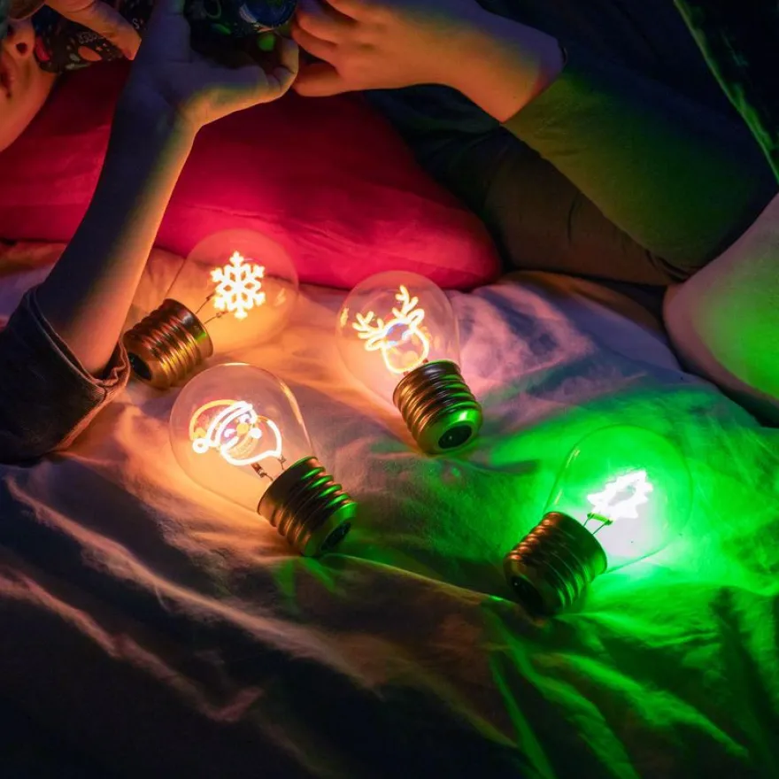 Legami - Lampe de table en forme d’ampoule xmas tree