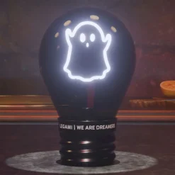 Legami - Lampe de table en forme d’ampoule - Ghost