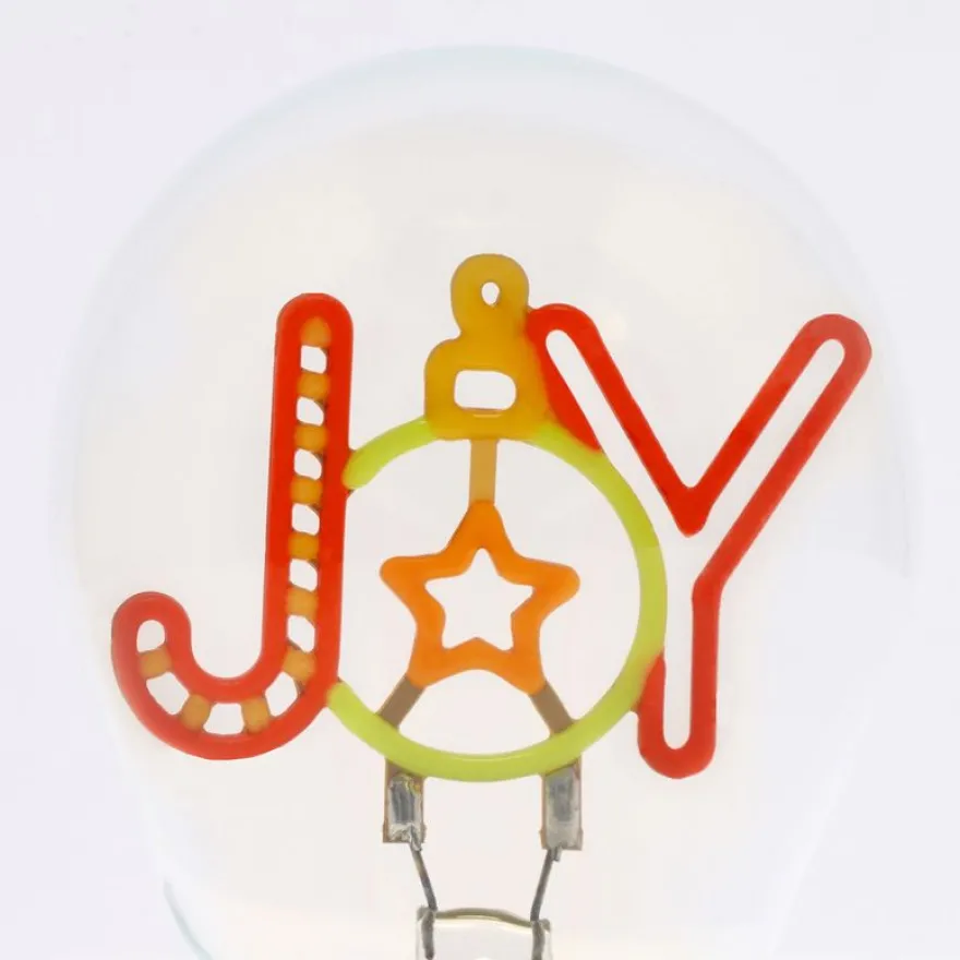 Legami - Lampe de table en forme d’ampoule - Joy - Noël