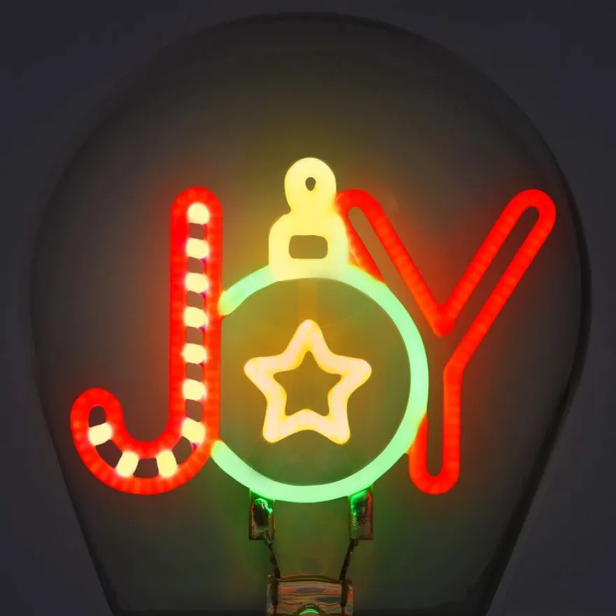 Legami - Lampe de table en forme d’ampoule - Joy - Noël