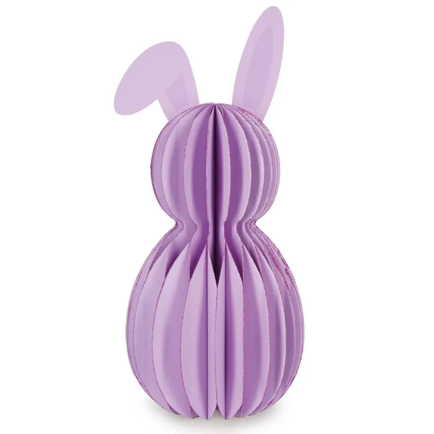 Legami – Lot de 2 Lapins en Papier Pliables – Hoppy Easter – Décoration de Pâques