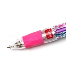 LEGAMI - Mini Stylo à Bille 4 Couleurs - Licorne