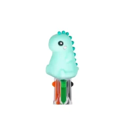 LEGAMI - Mini Stylo à Bille 4 Couleurs - Dino