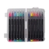 Legami - Pack de 12 feutres pinceaux à pointe souple - couleurs assorties