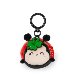 Legami – Porte‑Clés Peluche Super Soft Tiny Coccinelle Ladybug