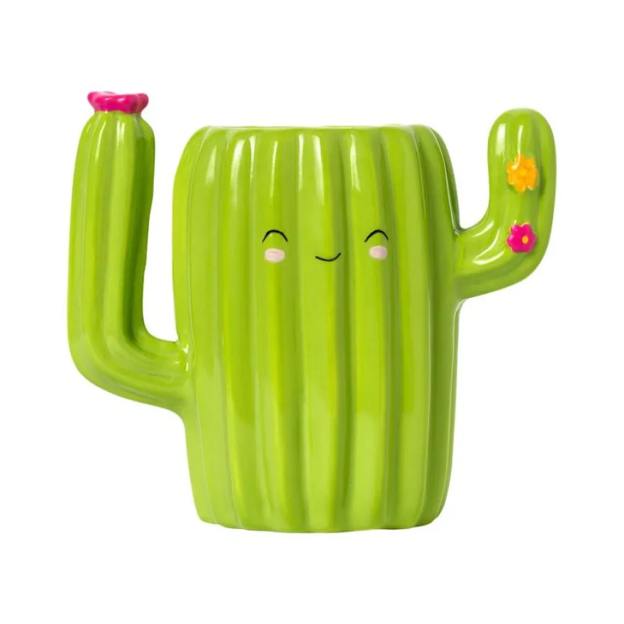 Legami - Pot à crayons céramique - cactus