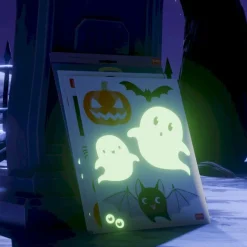 Legami - Set de 35 autocollants électrostatiques pour fenêtre - Halloween