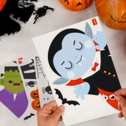 Legami - Set de 35 autocollants électrostatiques pour fenêtre - Halloween