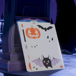 Legami - Set de 35 autocollants électrostatiques pour fenêtre - Halloween