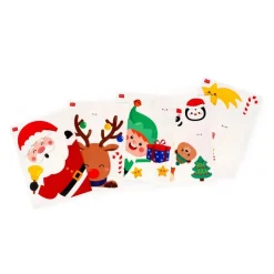 Legami - Set de 70 autocollants électrostatiques pour fenêtre - Noël