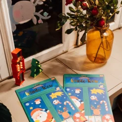 Legami - Set de 70 autocollants électrostatiques pour fenêtre - Noël