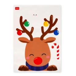 Legami - Set de 70 autocollants électrostatiques pour fenêtre - Noël