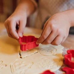 Legami - Set de 5 emporte-pièces avec timbre à biscuits - Noël