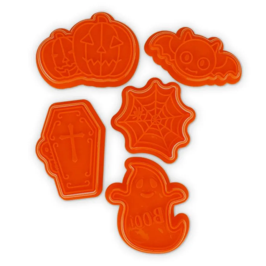 Legami - Set de 5 emporte-pièces avec tampons à biscuits - Accessoire pâtisserie original