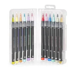 Legami - Set de 12 feutres pinceaux pastel