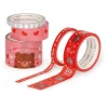 Legami - Set De 5 Rubans Adhesifs En Papier Teddy Bear