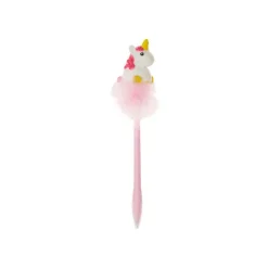 Legami - Stylo à bille lumineux - motif licorne