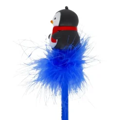 Legami - Stylo à encre gel avec pingouin lumineux - Noël
