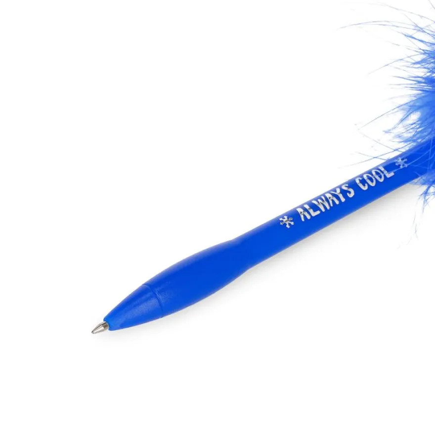 Legami - Stylo à encre gel avec pingouin lumineux - Noël