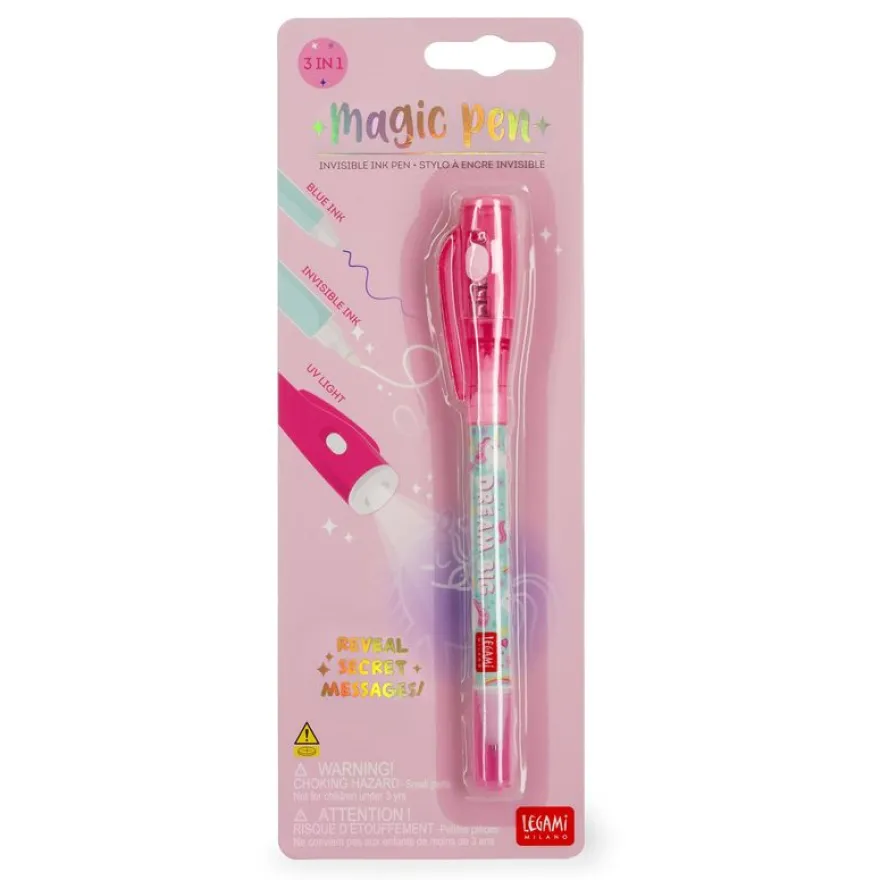 Legami - Stylo à encre invisible space unicorn