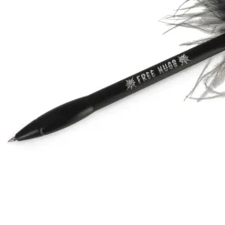 Legami - Stylo lumineux à encre gel - Halloween Noir - avec Araignée - Pointe moyenne
