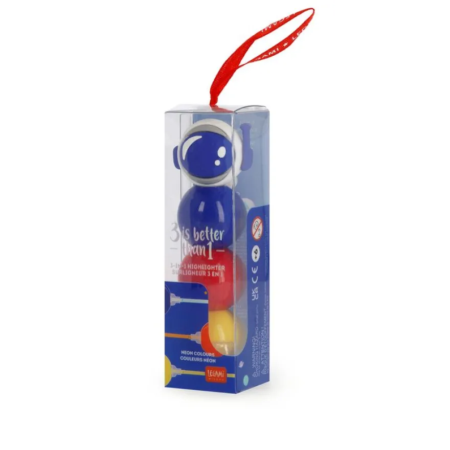 Legami - surligneur 3 en 1 space