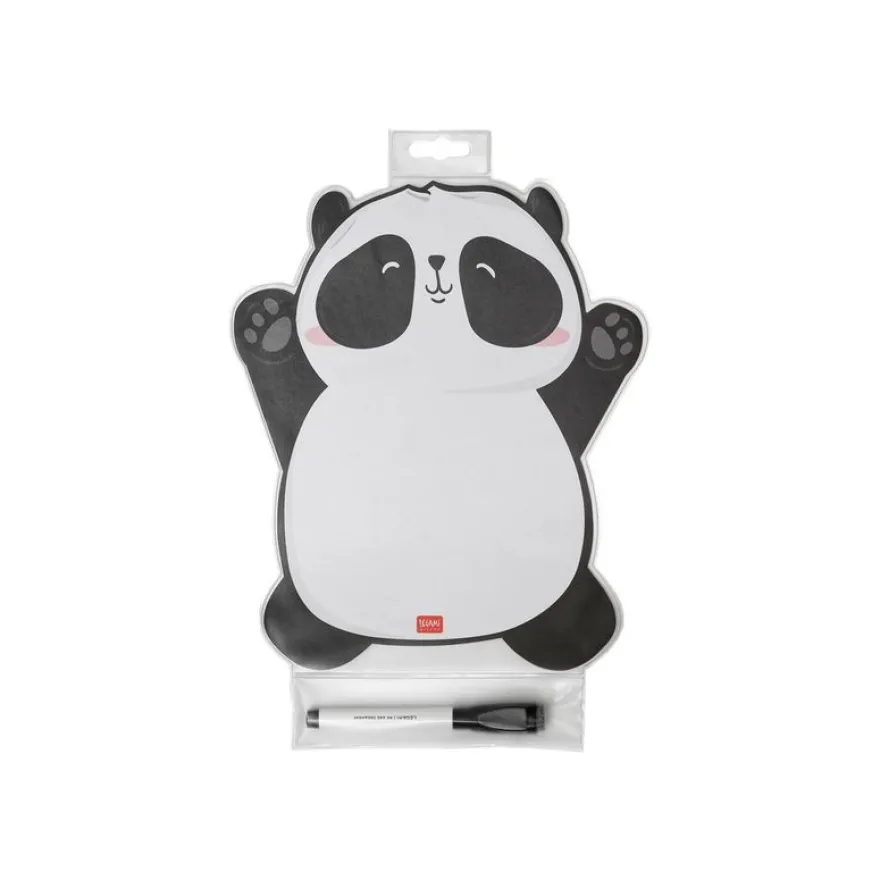 Legami - Tableau blanc magnétique - 28 x 35 cm - panda