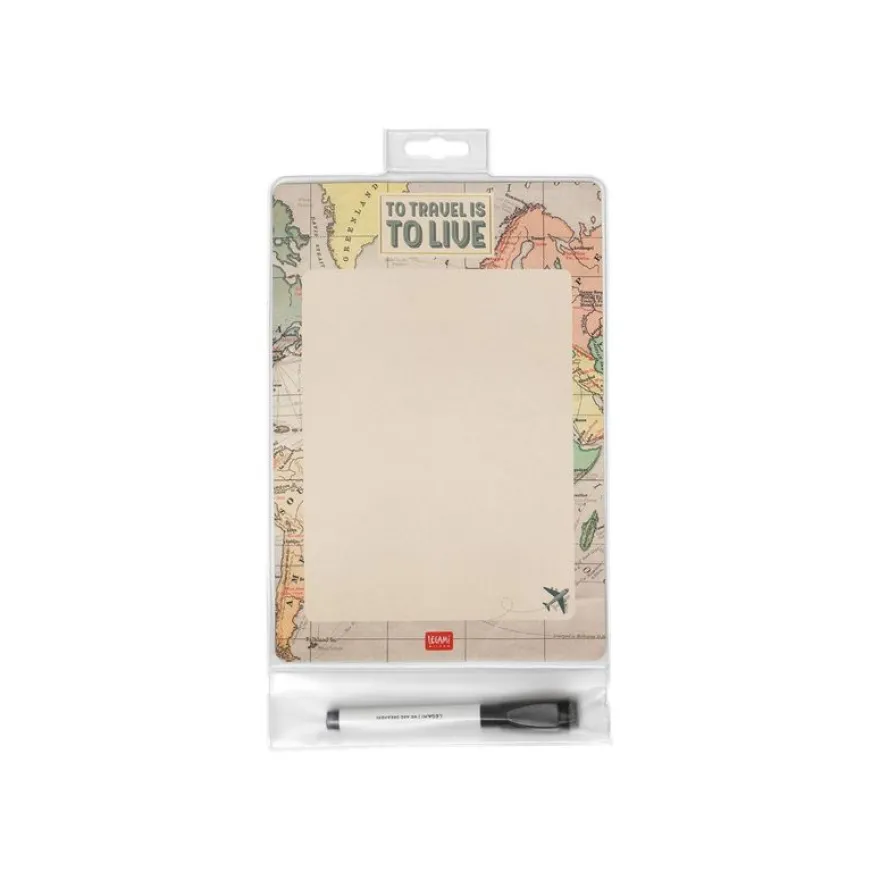 Legami - Tableau blanc magnétique - 28 x 35 cm - travel